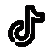 Logotipo de Tiktok (icono png) negro